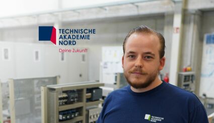 Technische Akademie Nord - Deine Zukunft, auf dem Foto: Meverick Wäcken, Ausbilder TAN-Ausbildungszentrum