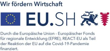 EU.SH Durch die Europäische Union - Europäischer Fonds für regionale Entwicklung (EFRE), REACT-EU als Teil der Reaktion der EU auf die Covid-19-Pandemie finanziert.